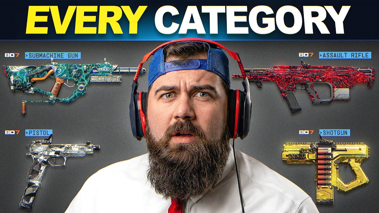 I Used One Gun from EVERY Category in Warzone... it made my hairline recede.