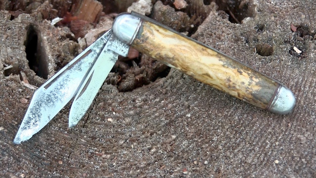 Rusty Old Pocket Knife Restoration