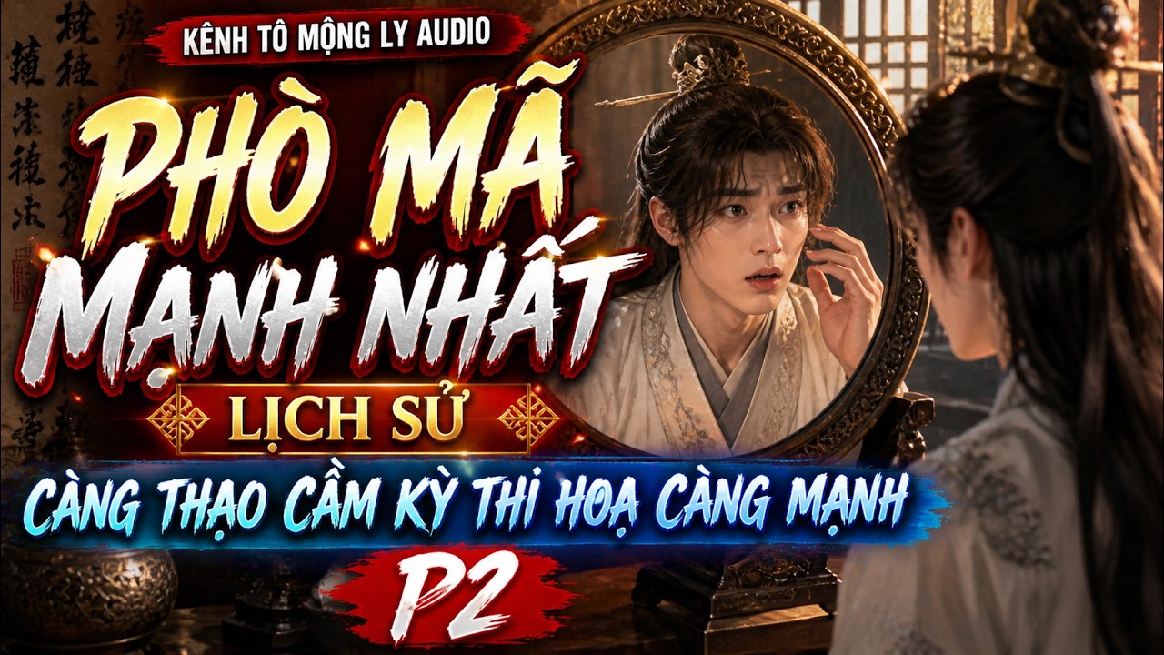 PHÒ MÃ MẠNH NHẤT LỊCH SỬ, CÀNG THẠO CẦM KỲ THI HOẠ CÀNG MẠNH P2