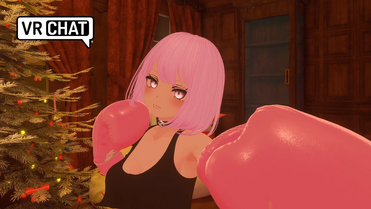 Neko delivers a Christmas beating VRchat POV BOXING