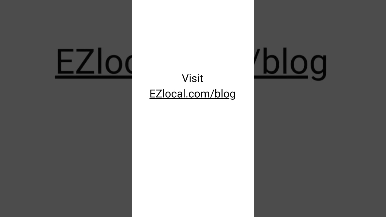 📚 Read The Latest Small Business Stats on EZlocal's Blog! 📊
