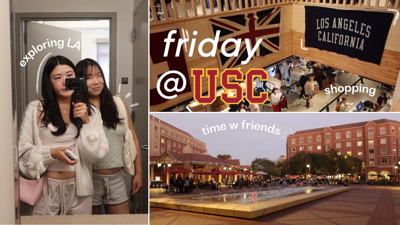 diml at USC 📓: exploring LA, cooking, friends