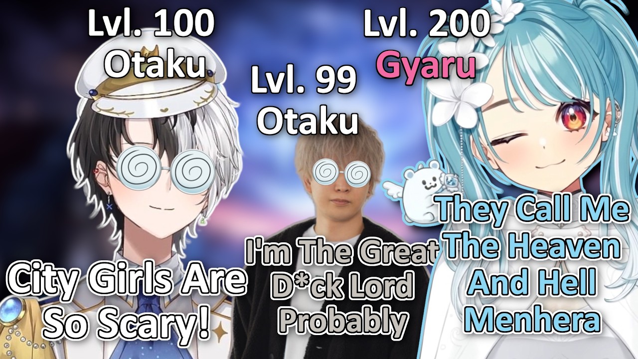 Two Otaku and a Menhera Talk About Romance Test【Kamito & VSPO | ENG SUB】