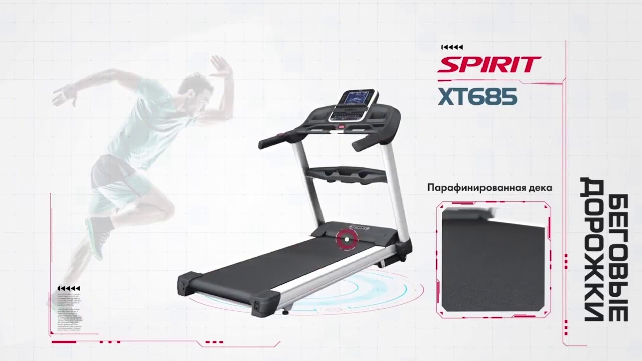 Обзор беговой дорожки Spirit Home XT685