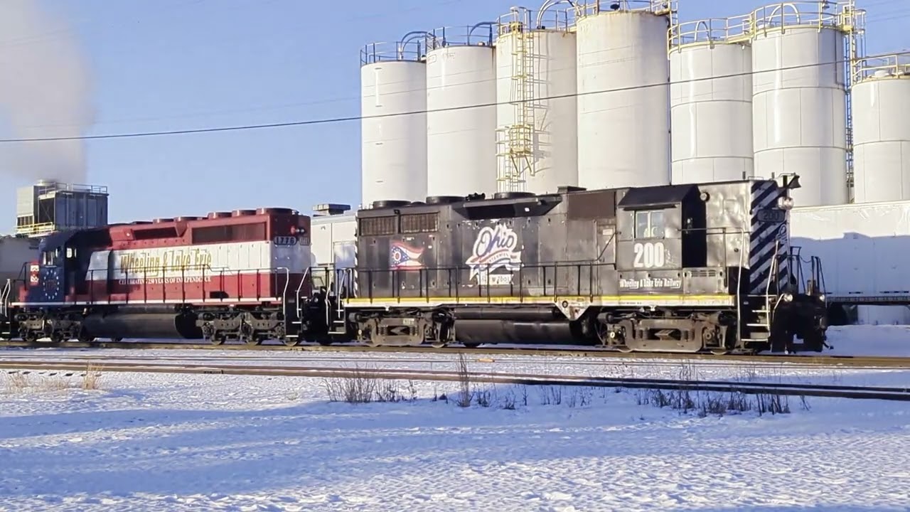 WLE TRAIN 662   Medina Oh   2 13 26  WLE 200 WLE 1776