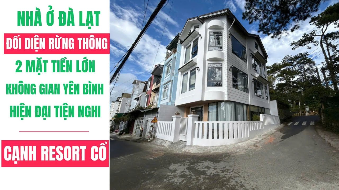 SIÊU PHẨM NHÀ Ở ĐỐI DIỆN RỪNG THÔNG