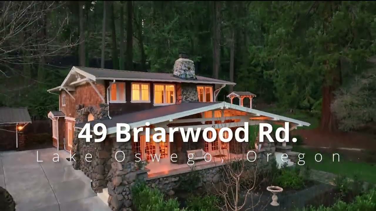 Historic Lake Oswego Cottage Beautifully Restored on a Private Acre