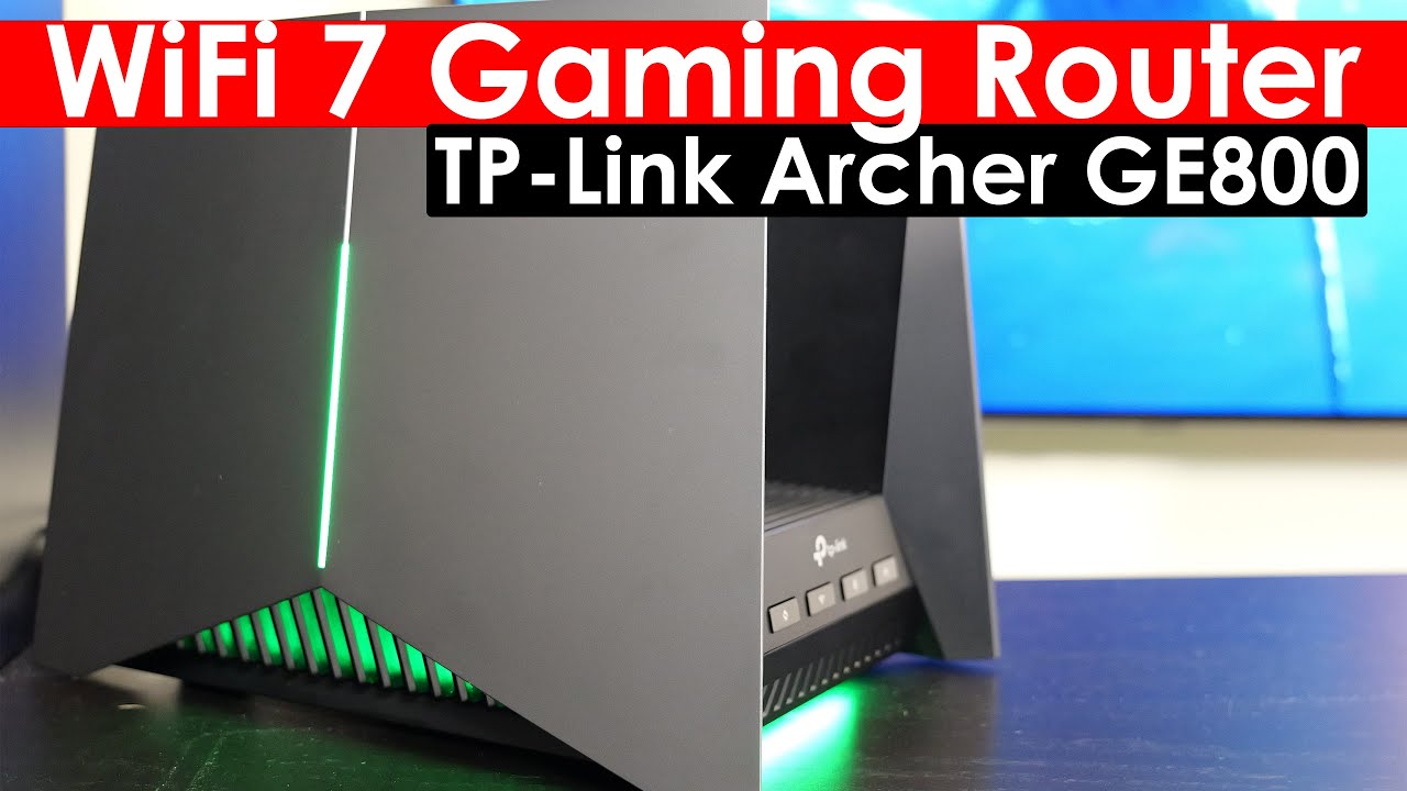 TP-Link Archer GE800 | Игровой роутер WiFi 7