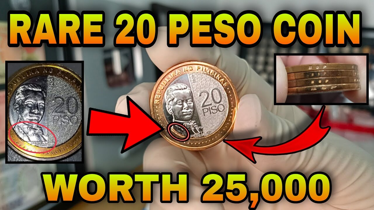 ibat ibang uri ng 20 peso coin na pwedeng Tumaas ang Halaga. Alamin mo baka meron kana pala nito!
