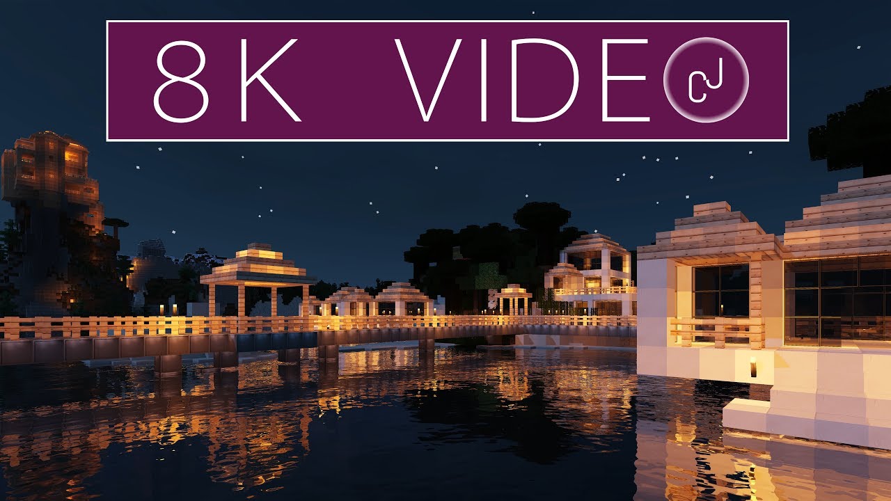 8K Extreme Night Render Test 60fps 160mbps