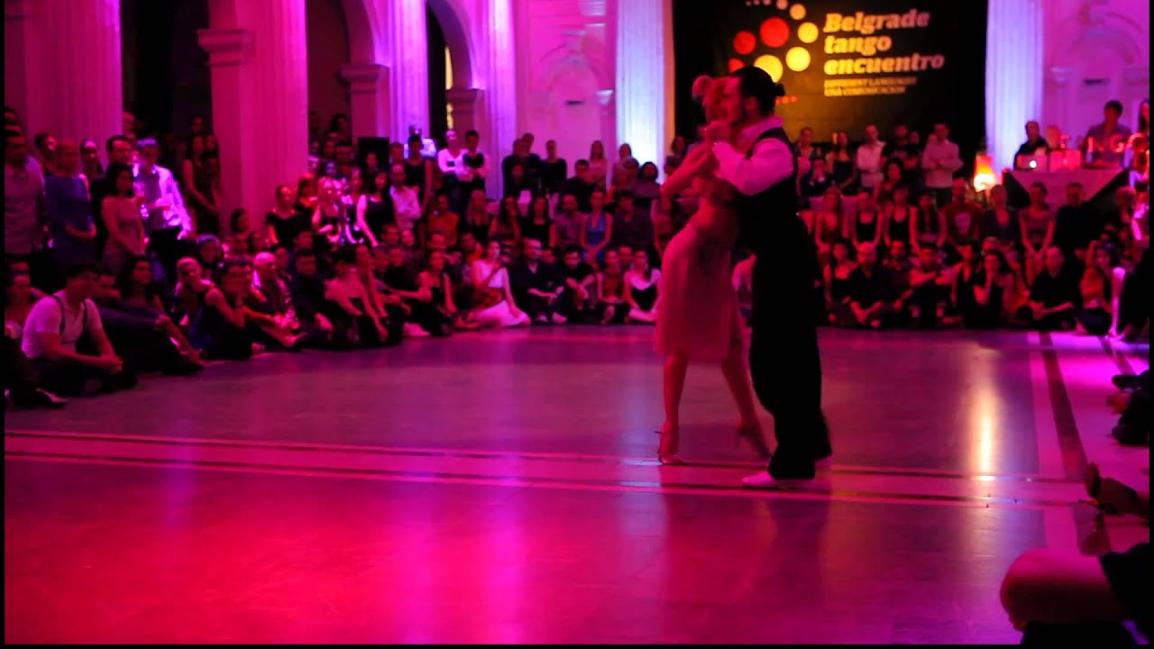 Gianpiero Galdi and Nadia Cronidu at Belgrade Tango Encuentro 2013 1 2