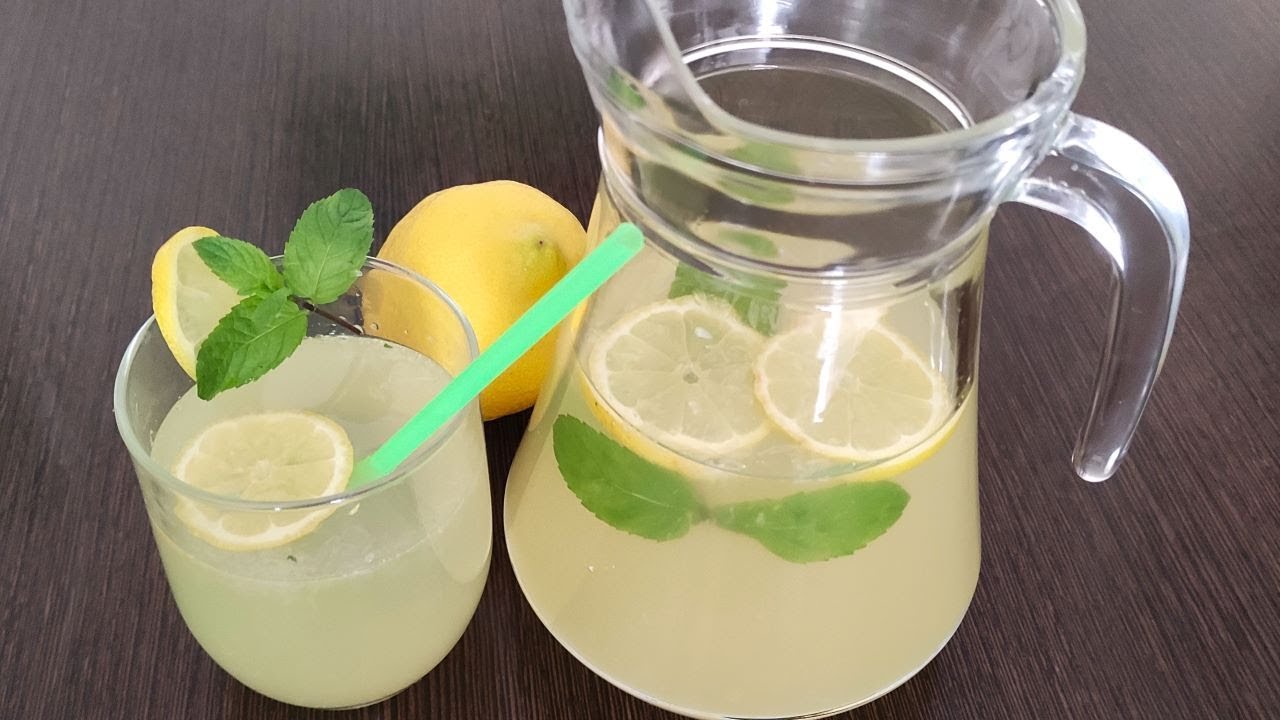 Limonada cu menta, foarte aromata / Naturala si racoroasa (fara conservanti si coloranti)