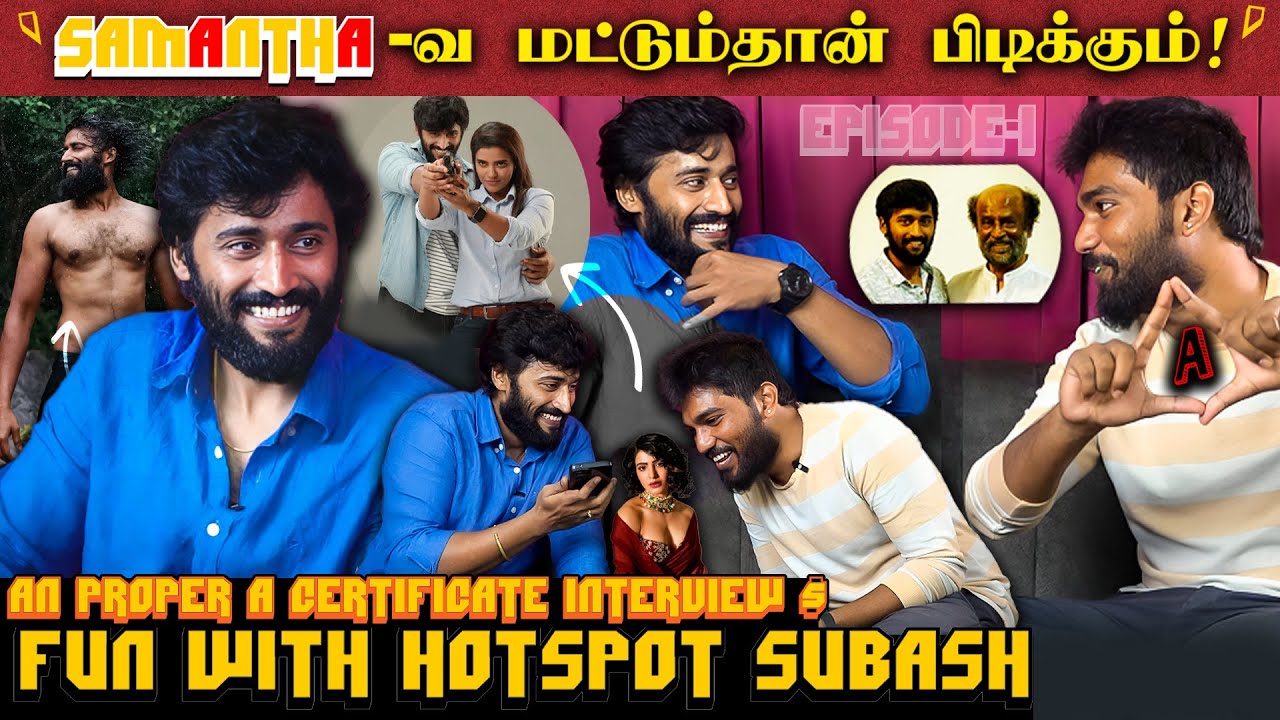 நானும் Love Failure💔தான்😯😯! அப்பா தான் எனக்கு முதல் Hero ❤️Interview With Actor Subash | Hotspot