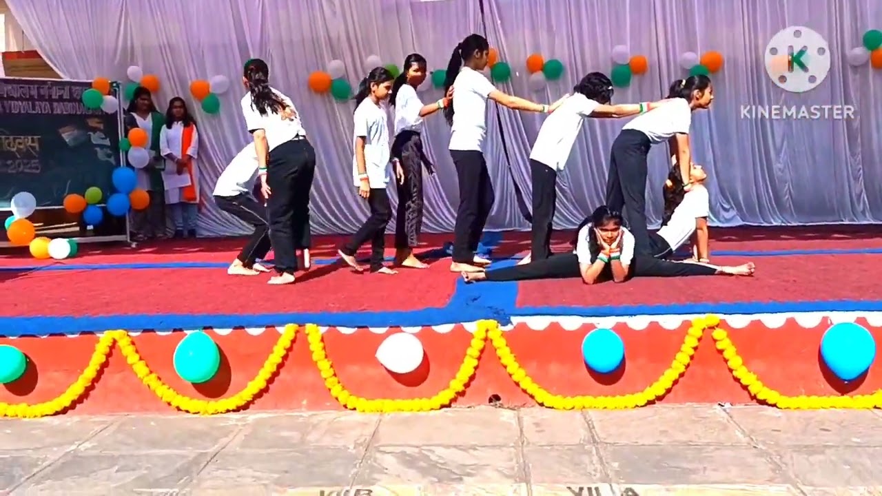 गणतंत्र दिवस 2025 विशेष :: #योग_नृत्य :: अद्भुत प्रदर्शन :: PM SHRI KENDRIYA VIDYALAYA, BABINA CANTT