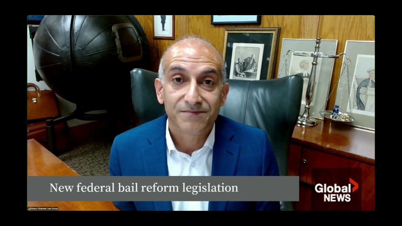 Rob Dhanu KC on Global News: The Truth About Canada’s New Bail Reform