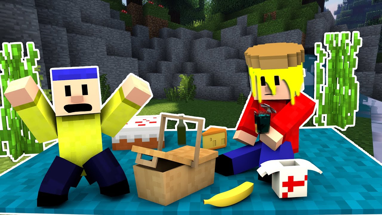 PAT A MAT PARODIE v MINECRAFTU | Snídaně v trávě