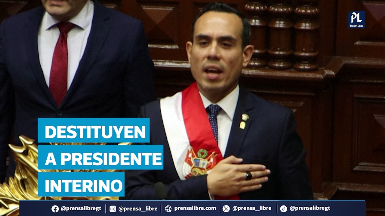 Congreso de Perú destituye al presidente interino José Jerí; señalan inconducta en sus funciones