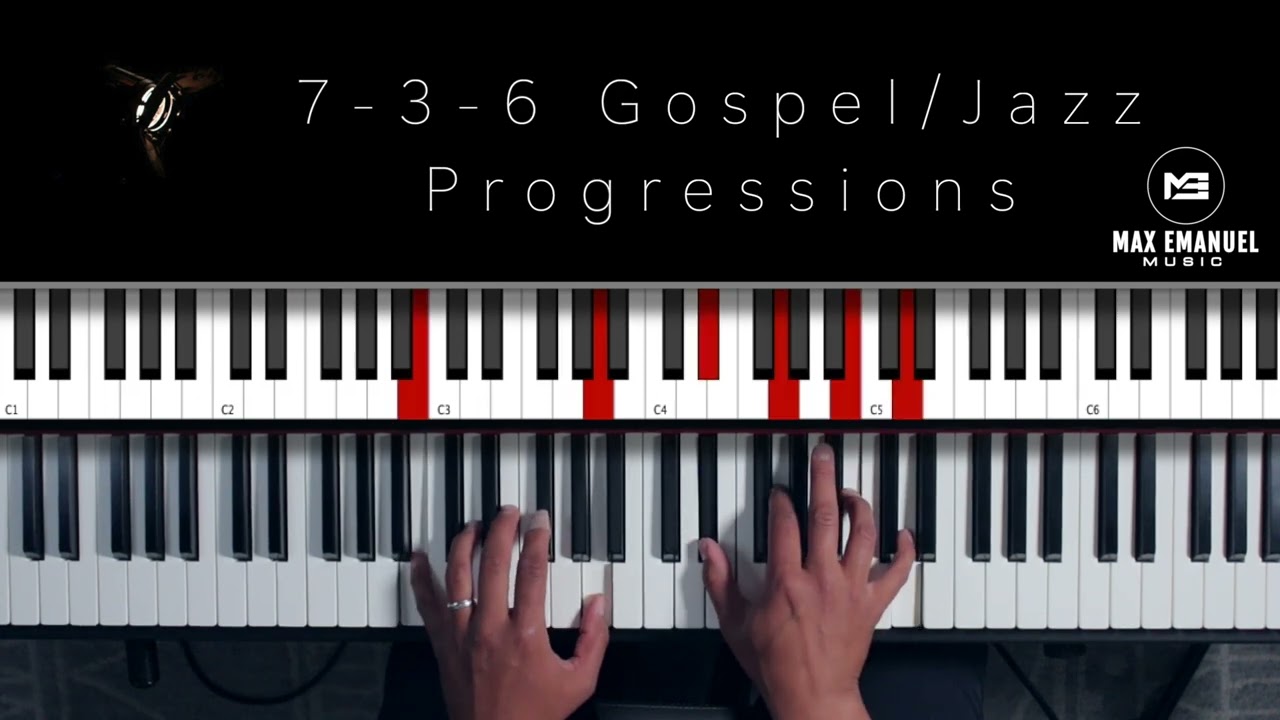 Piano By Ear | 7-3-6 Gospel Jazz Progressions | Max Emanuel