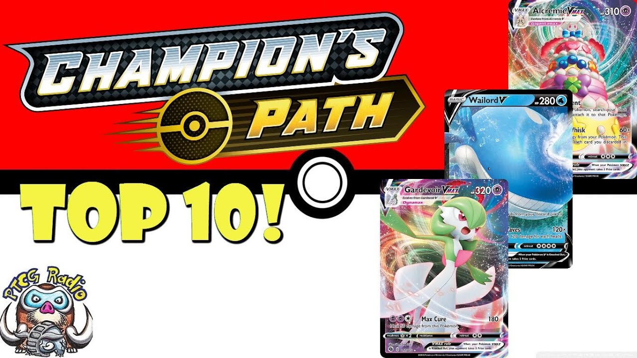 The Top 10 Pok&eacute;mon Cards From Champions PAth! - Brand New Special Set!
