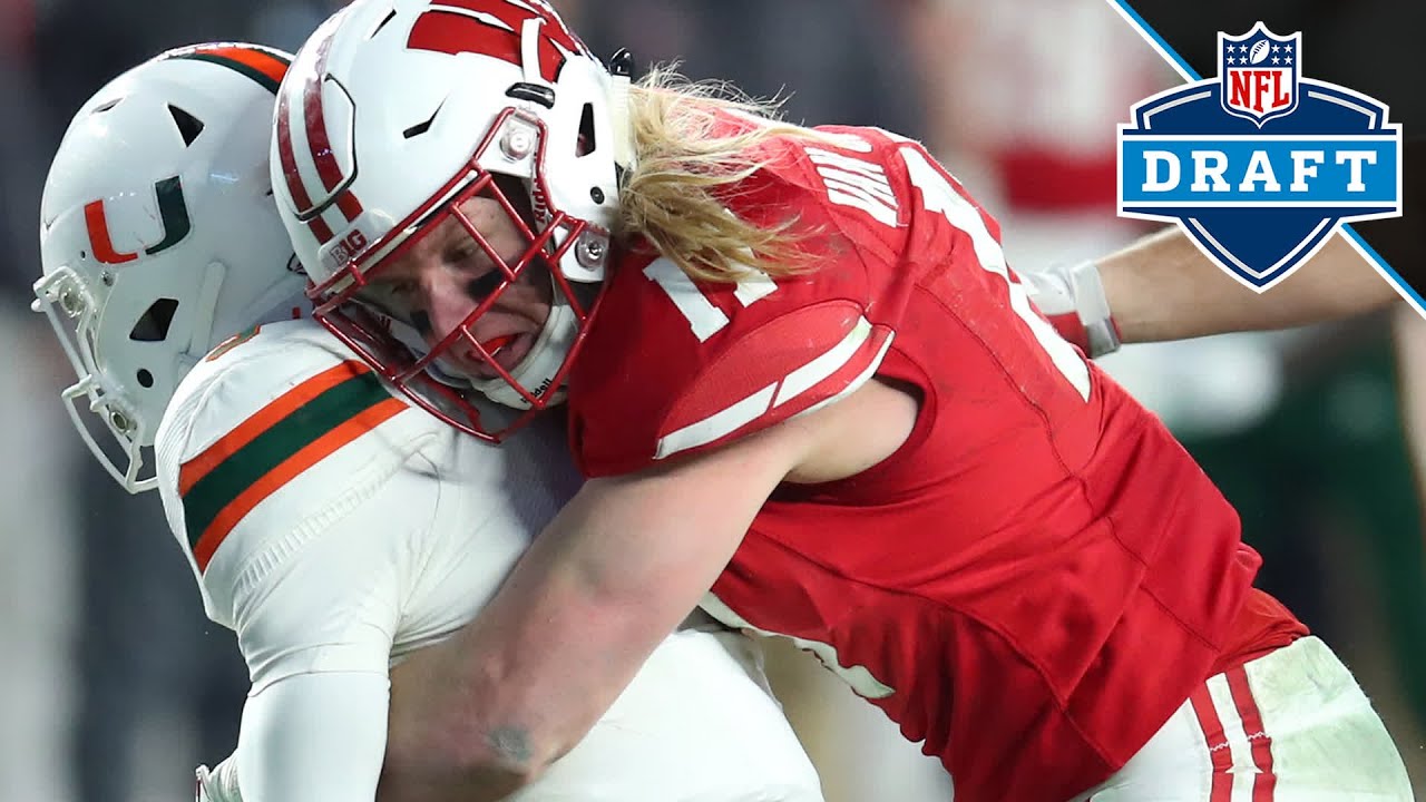 2019 NFL Draft: Wisconsin LB Andrew Van Ginkel Highlights | B1G Football