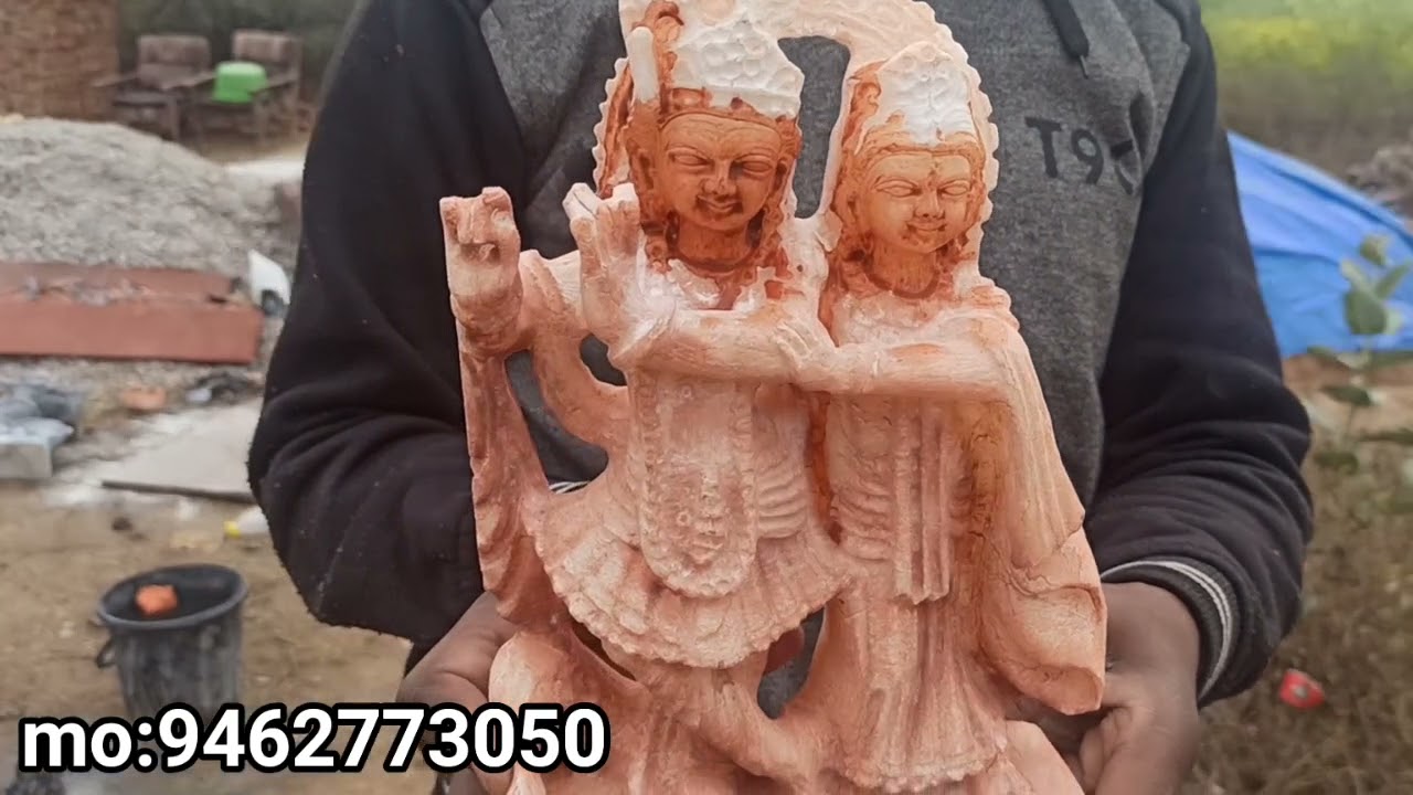 Radha Krishna marble stone carving supplier of Bihar India