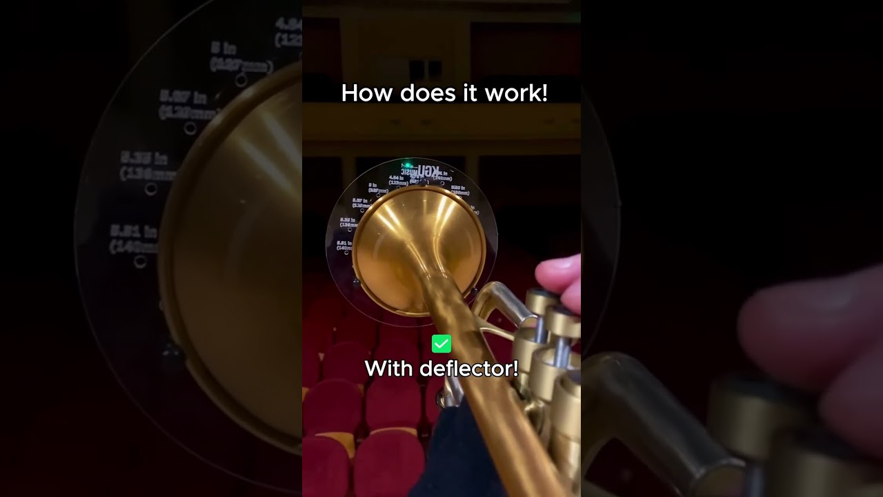 Trumpet Sound Deflector