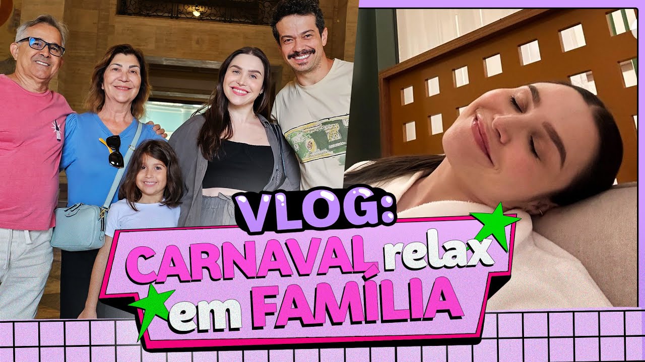 VLOG CARNAVAL em Família: Grande Hotel Termas de Araxá! | Lu Ferreira