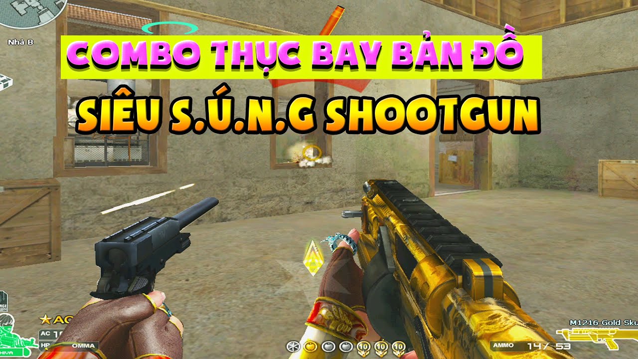 Bình luận Đột Kích - Combo bắn Boà siêu nặng - thục bay cả map -Tú Lê