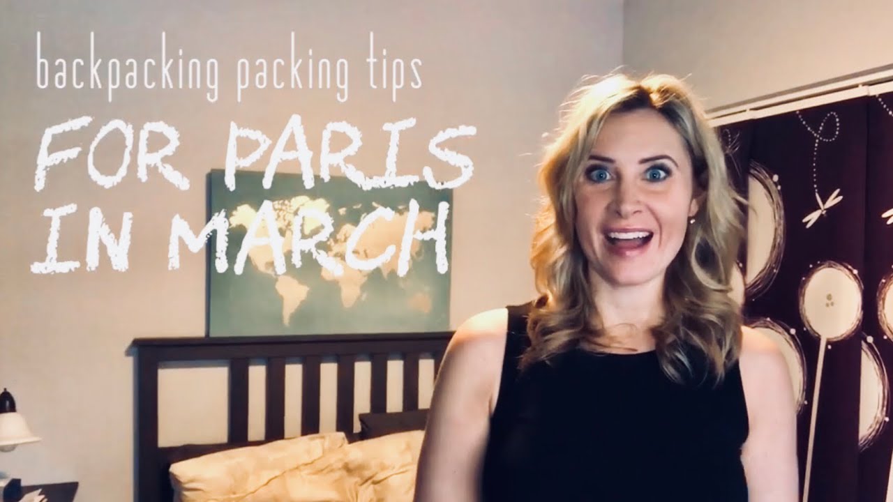 Packing for Paris in March