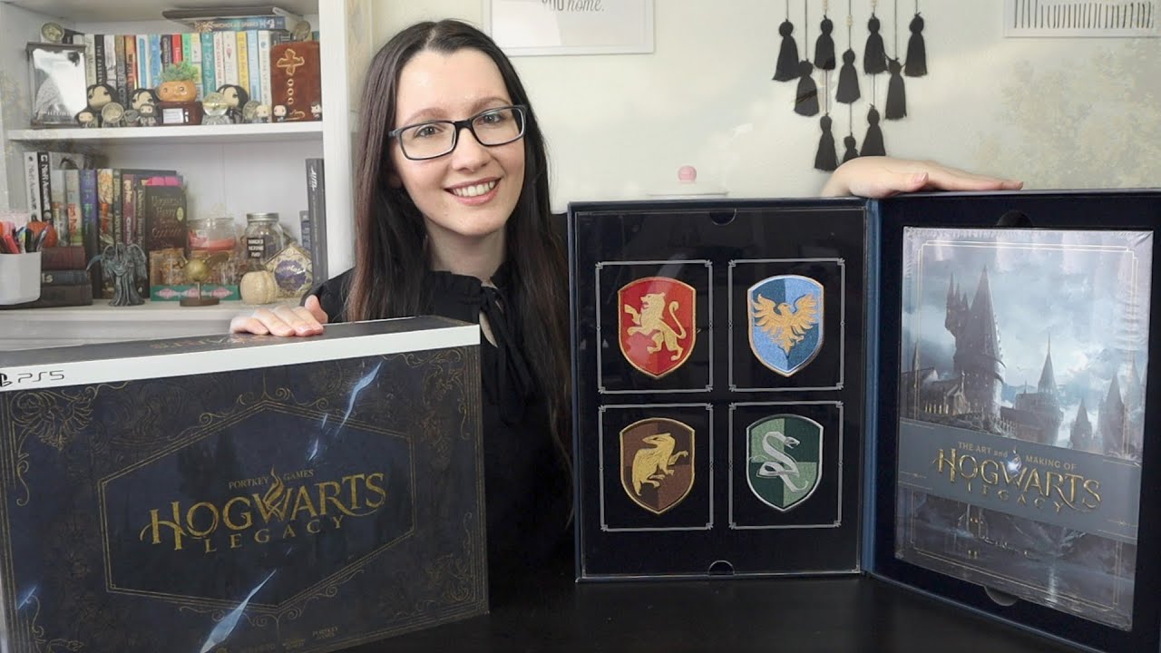 HOGWARTS LEGACY Collector's Edition Unboxing & The Art & Making of Hogwarts Legacy Book Flip Through