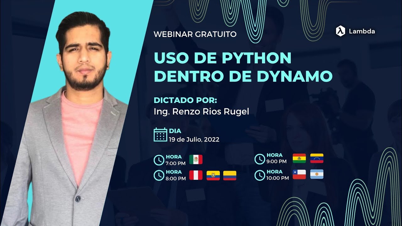 🎉 Webinar - Uso de Python dentro de Dynamo 💻