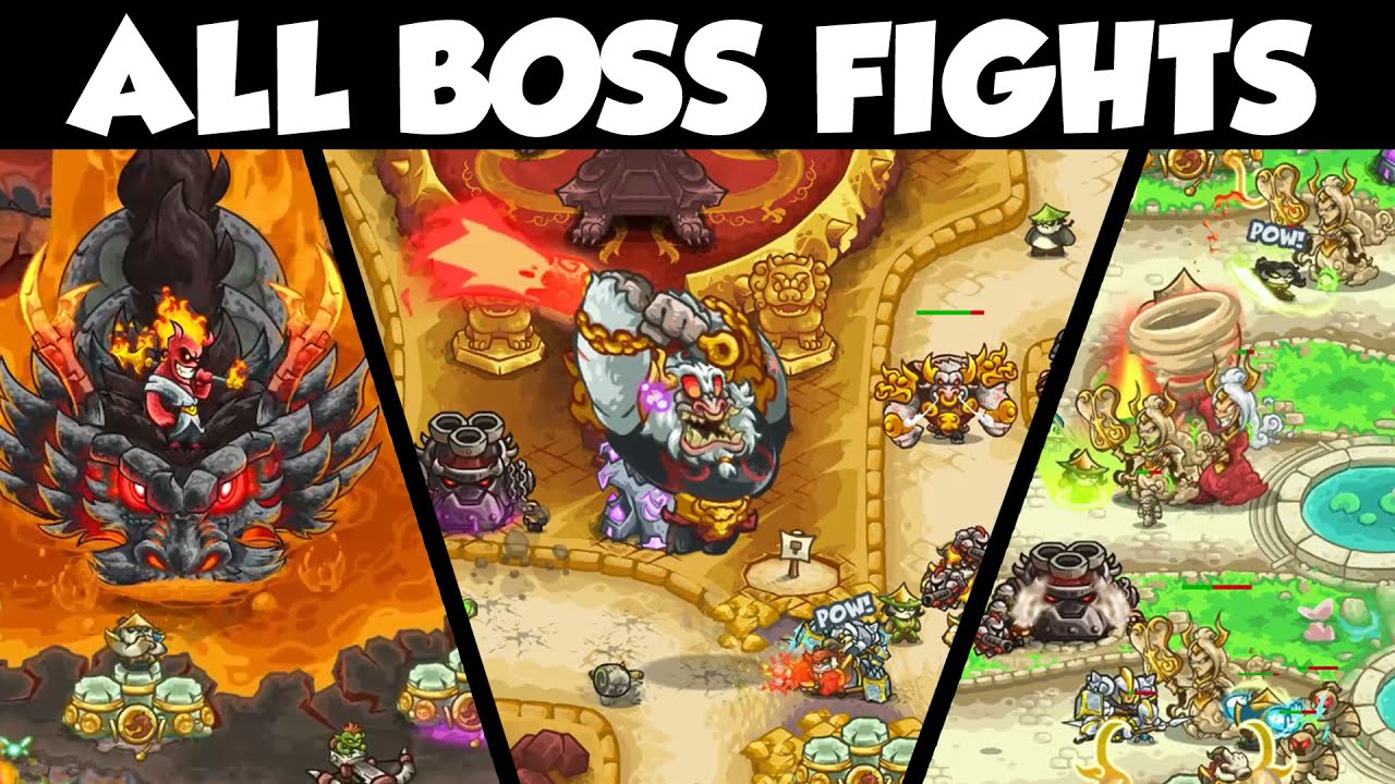ALL BOSS FIGHTS Wukong's Journey DLC | Kingdom Rush Alliance