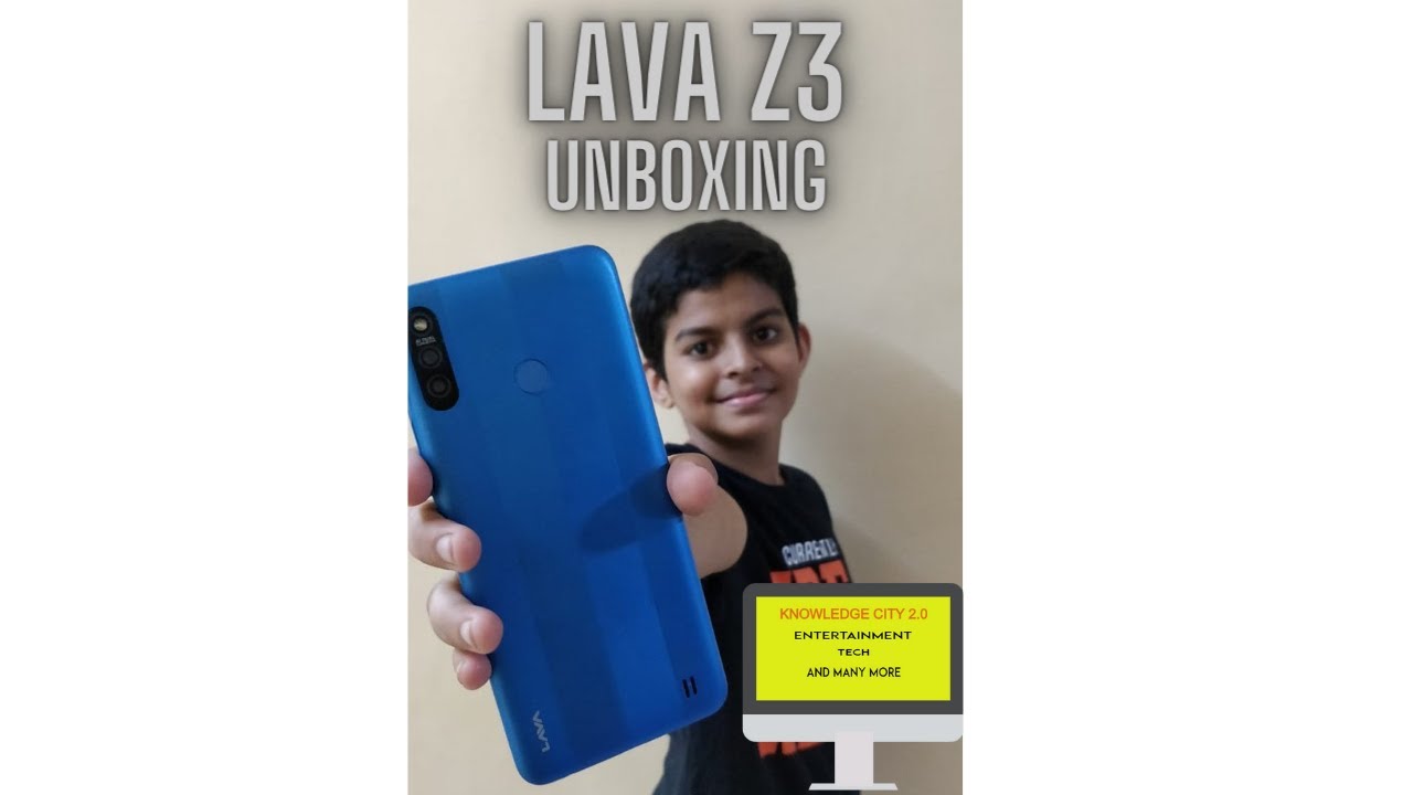 LAVA Z3 Unboxing | Quick Look | A Balanced Package. @Lava Mobiles