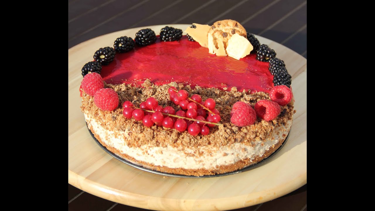 Eggless No-bake Scottish Cranachan Cheesecke /Valentine's Day Special Treat| Sinfully Desilicious |