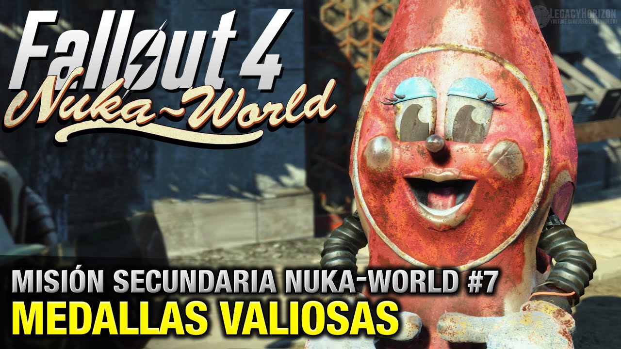 Fallout 4: Nuka-World - Misión Secundaria #7 - Medallas Valiosas (Todos los Medallones)