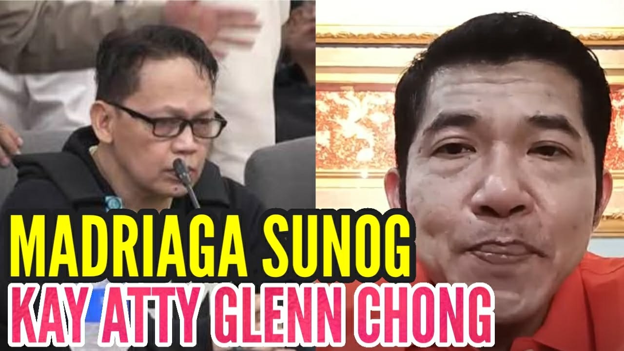 MADRIAGA SUNOG KAY ATTY GLENN CHONG AFFIDAVIT NG SINUNGALING