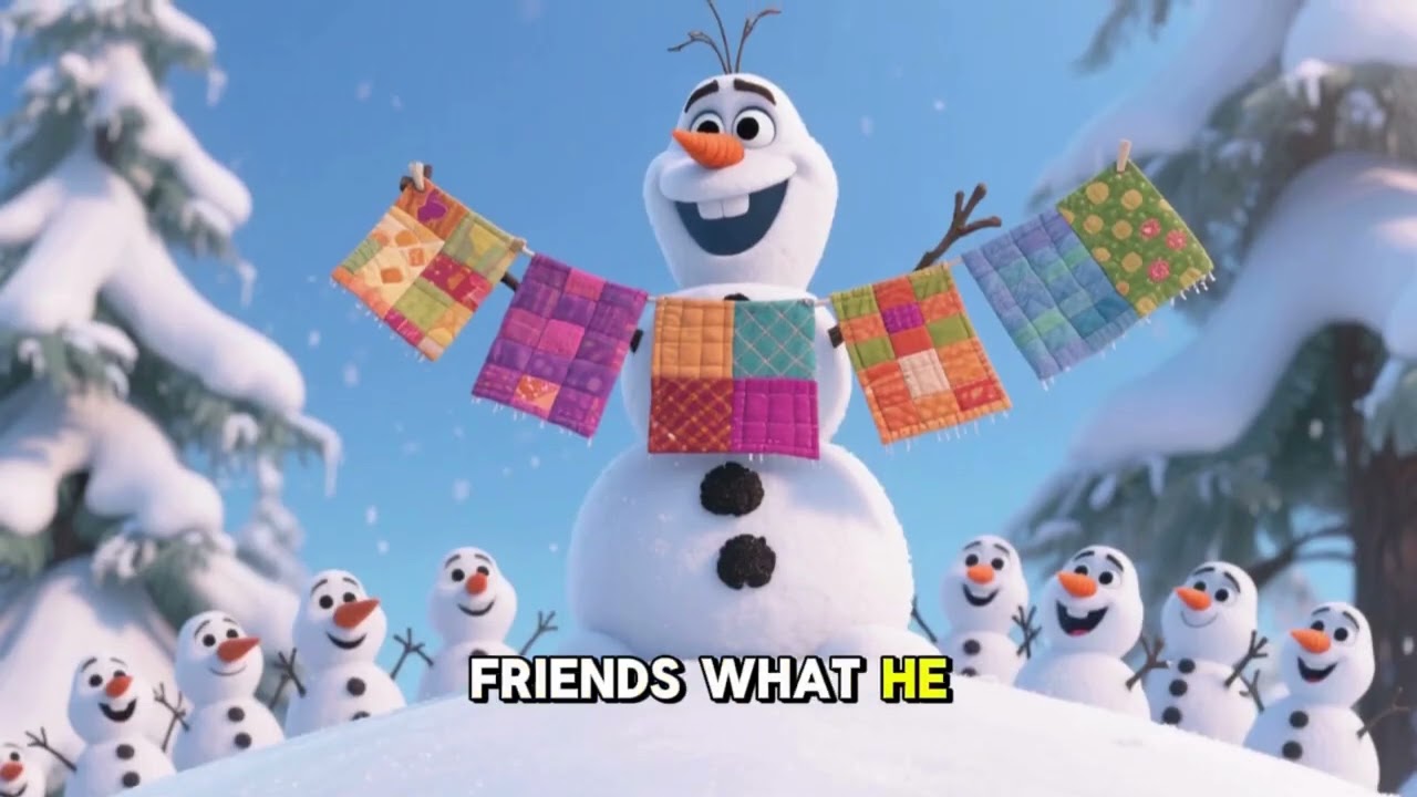 Smarty Snowy’s Giant Snow Quilt