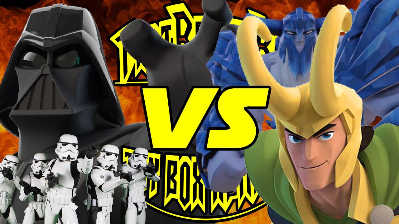 ToyBox Rumble EP024 - DarthVader & Stormtroopers vs Loki & FrostGiants //DisneyINfinity3.0 (Nov2015)