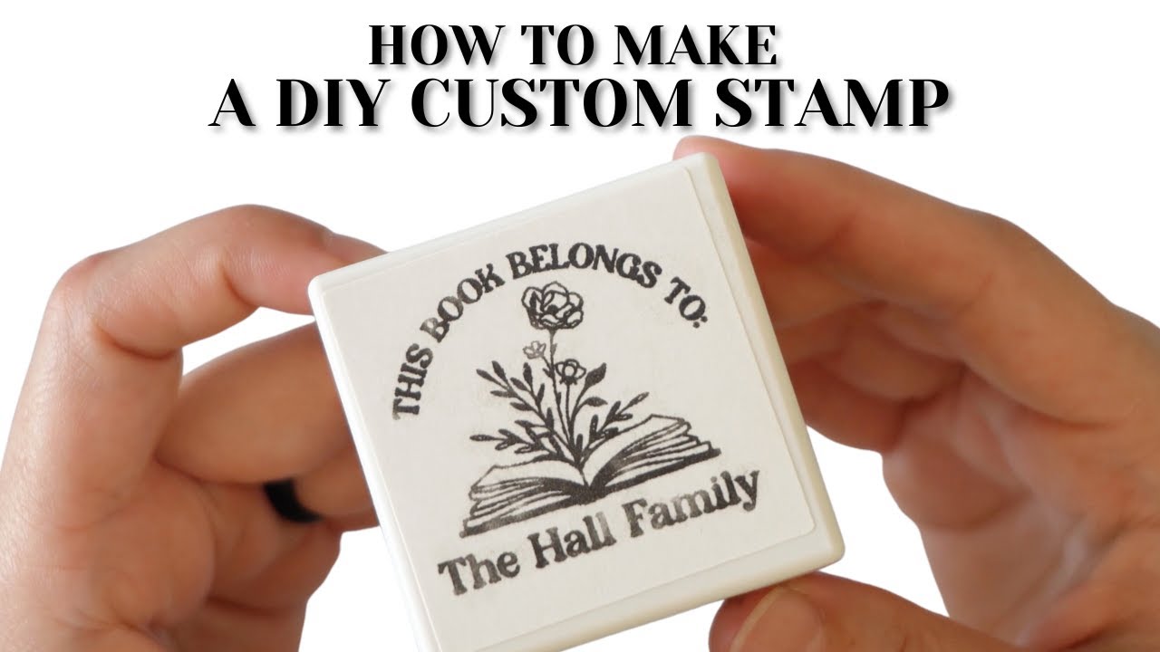 How to Make a DIY Rubber Stamp using the Silhouette Mint