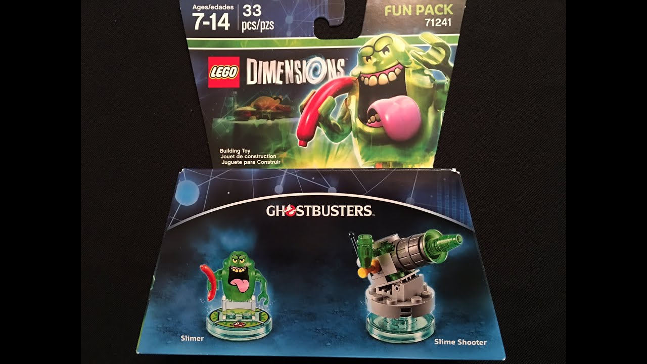 Ghostbusters Slimer Fun Pack Lego Dimensions Unboxing & Building