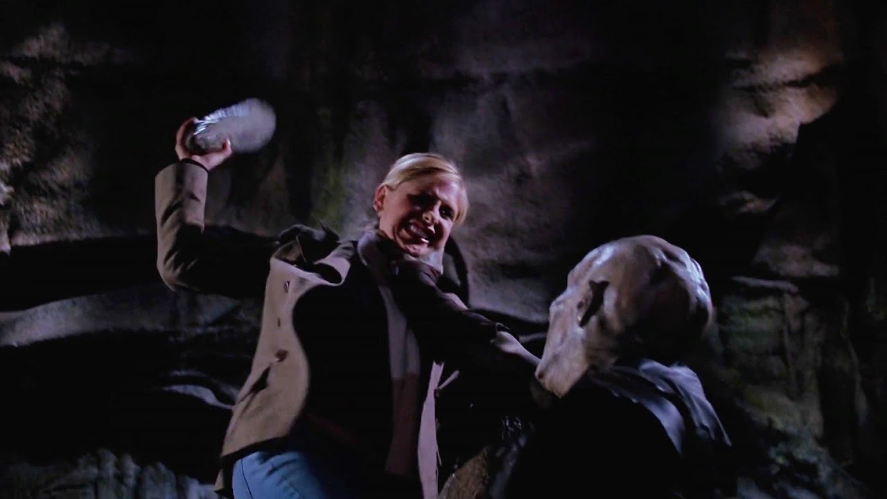 AllSpuffyScenes 7x10 Buffy vs Turok-Han 1st Round