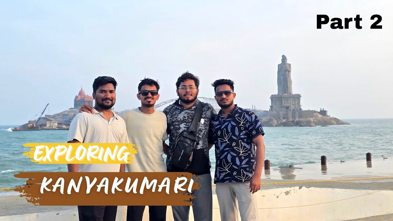 Exploring Kanyakumari Vlog (Part 2) 🌊🛕| India&rsquo;s Last Land Point 🇮🇳 | #vlog #trip #travel 