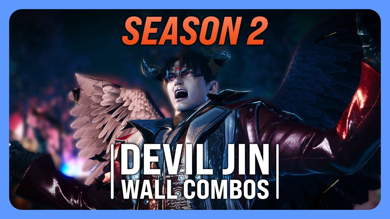 DEVIL JIN ALL Possible Wall Combos | TEKKEN 8 Season 2 Guide