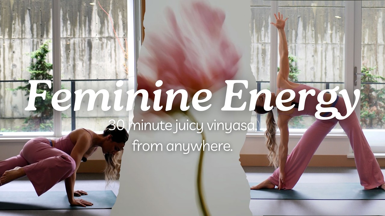 30 Minute Vinyasa Yoga Flow | Juicy Hip Openers, Twists & Heart Opening