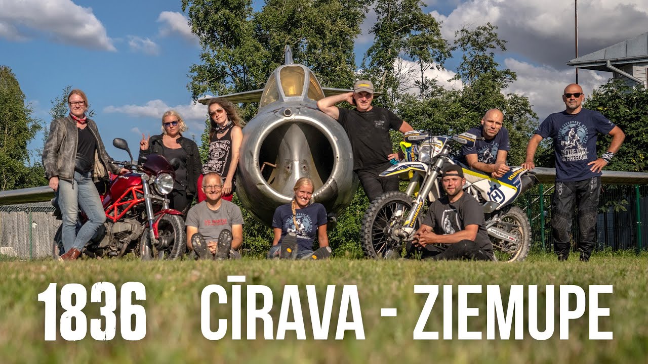 1836 Enduro ekspedīcijas 50. sērija. Cīrava - Ziemupe.