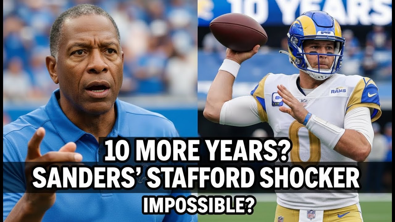 10 MORE YEARS?! Barry Sanders' Shocking Matthew Stafford Prediction