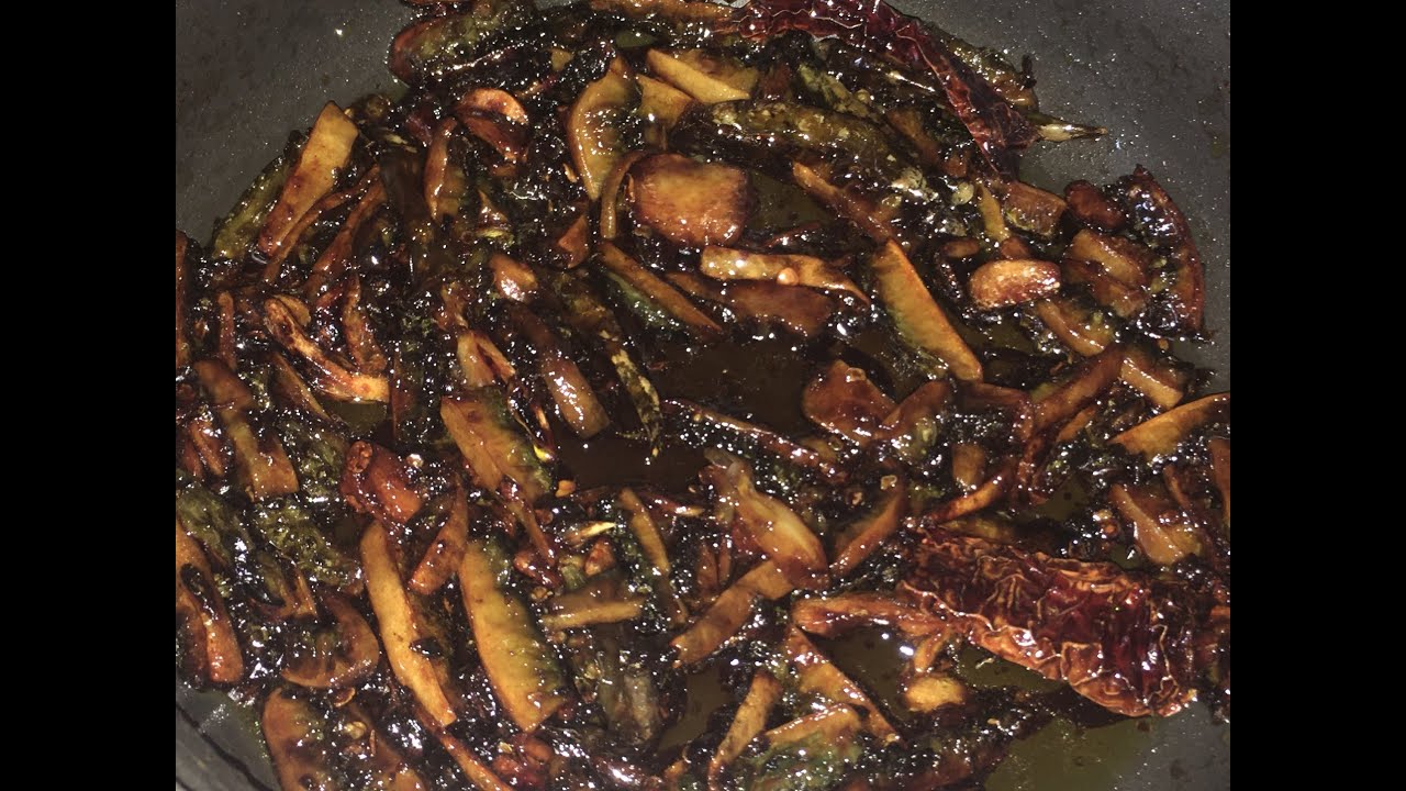 Karathe Talasani | Bitter, Sweet, Spicy & Tangy Bitter Gourd Stir Fry | Hagalkayi Upkari |