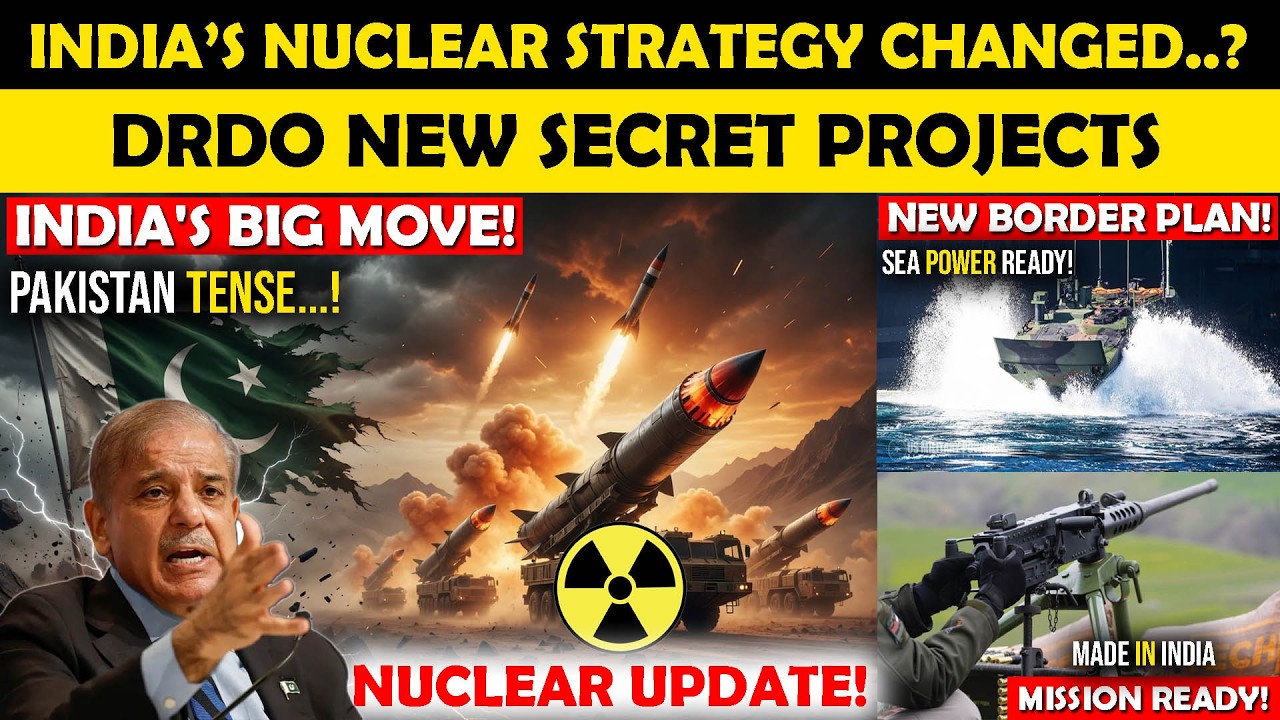 Pakistan Shocked 😱 India Deployed Active Nuclear Warheads?,DRDO's New Military Projects