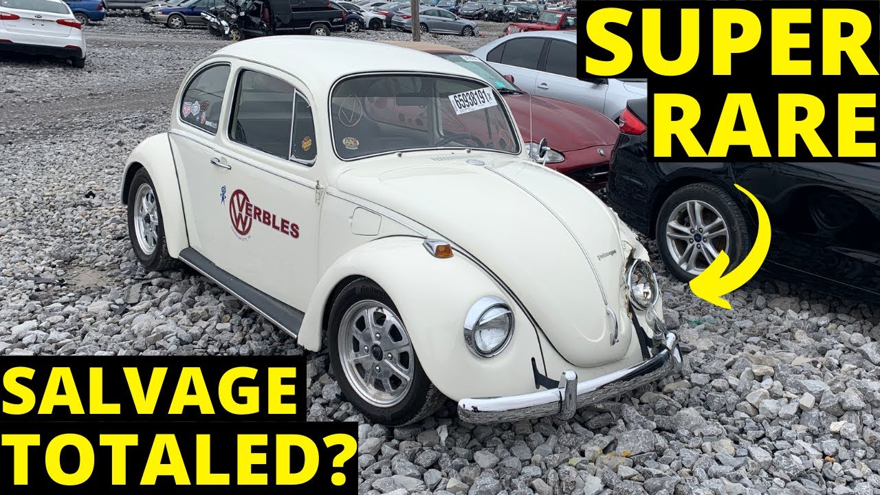 WE BOUGHT A 1968 VW BEETLE WE FIND OUT WHY IT WAS SALVAGED