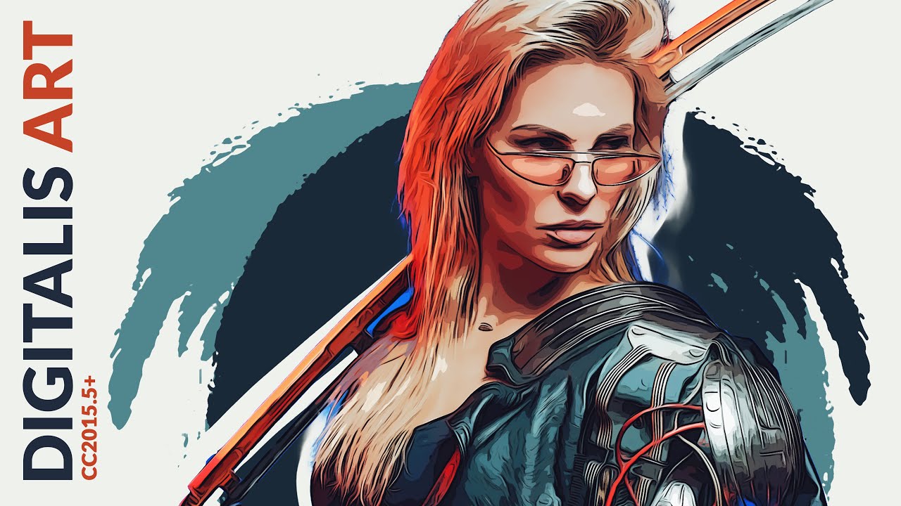 Digitalis Art | Photoshop Plugin - Video Tutorial